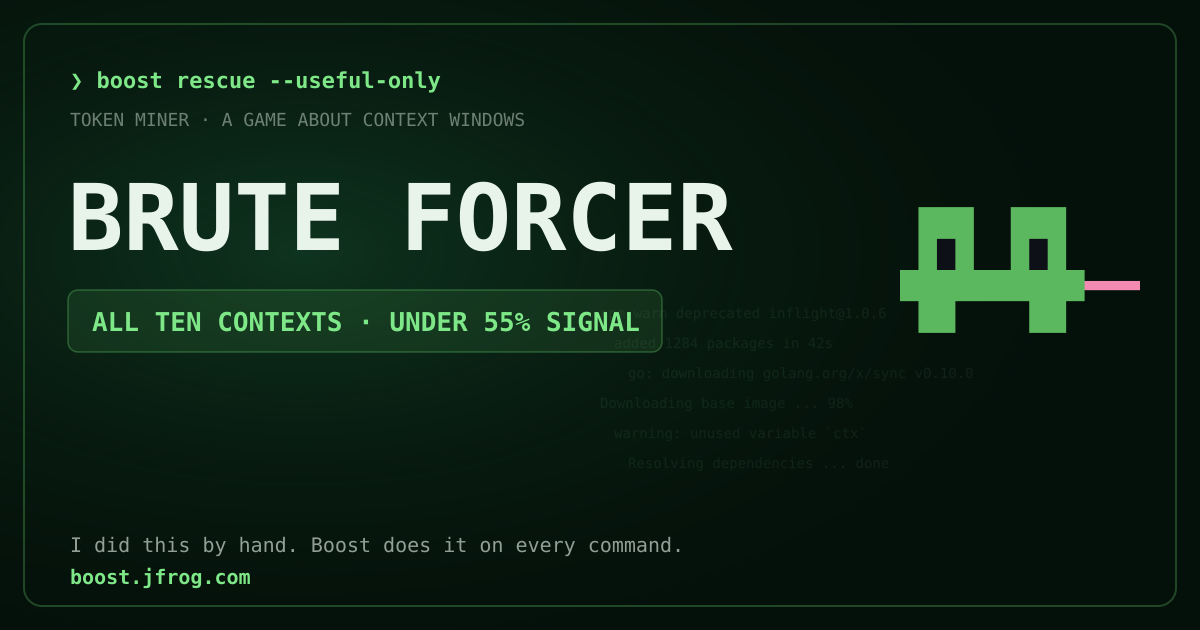 Token Miner rank card: Brute Forcer