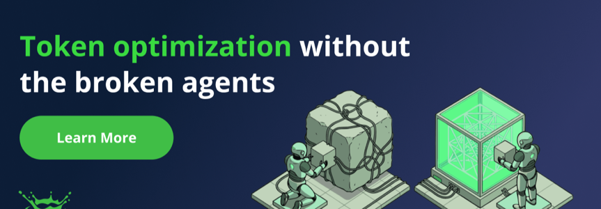Token optimization without the broken agents